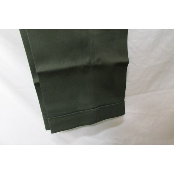 Mr 2 Ply Uniform Pants Work Wear Dark Green Dead Stock NWT Size 34 x 30 - Picture 5 of 8